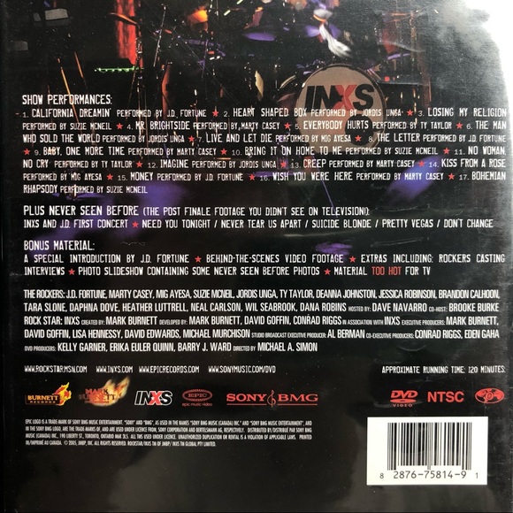 ROCK STAR INXS DVD - Picture 3 of 14